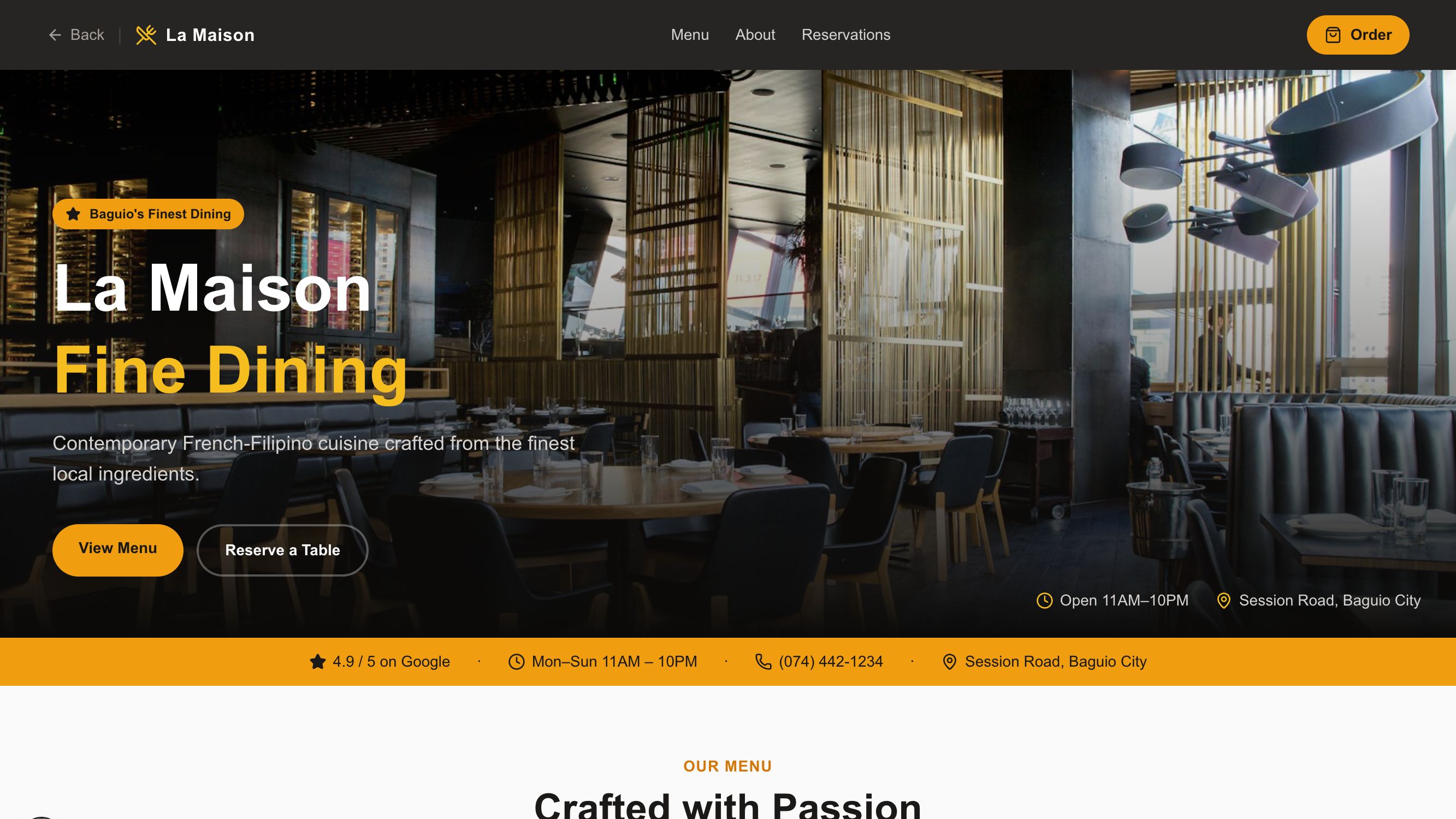 Restaurant & Cafe